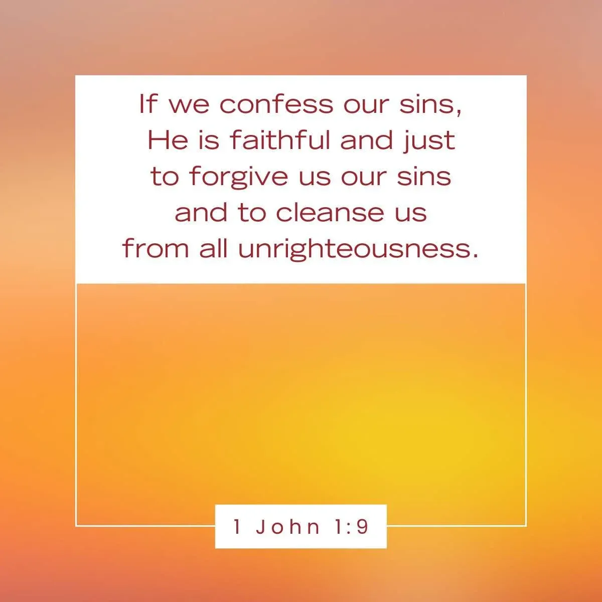1 John 1:9 Bible verse