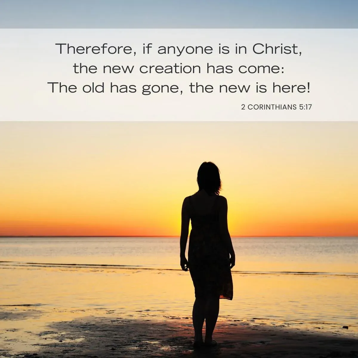 2 Corinthians 5:17 Bible verse about human nature