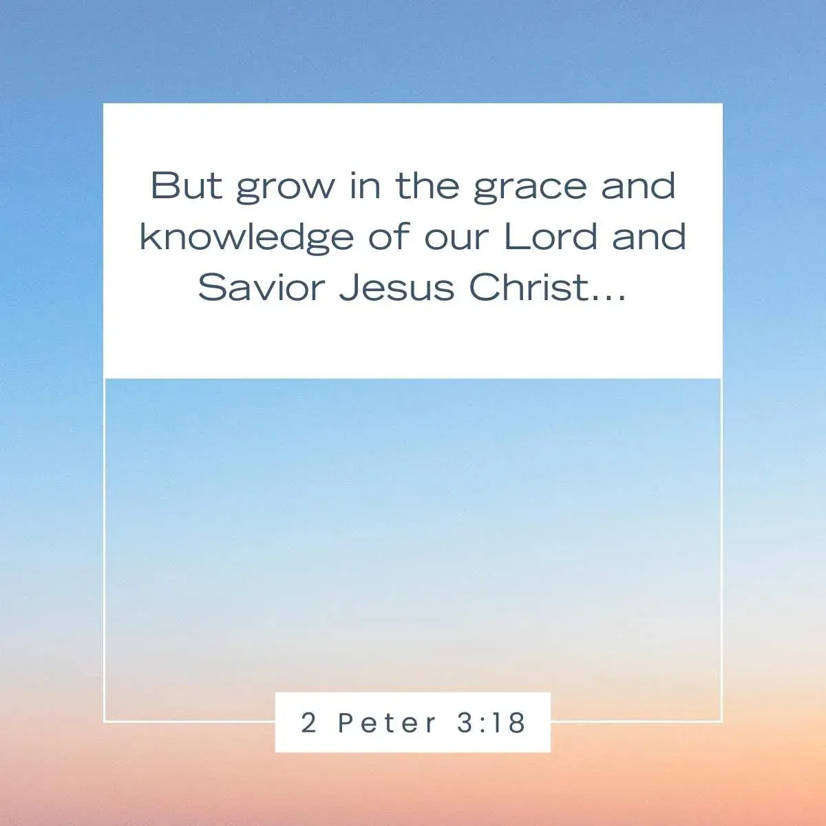 2 Peter 3:18 Bible verse about being prepared