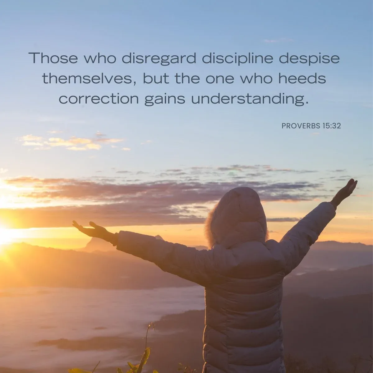 Proverbs 15:32 Bible verse about discipline
