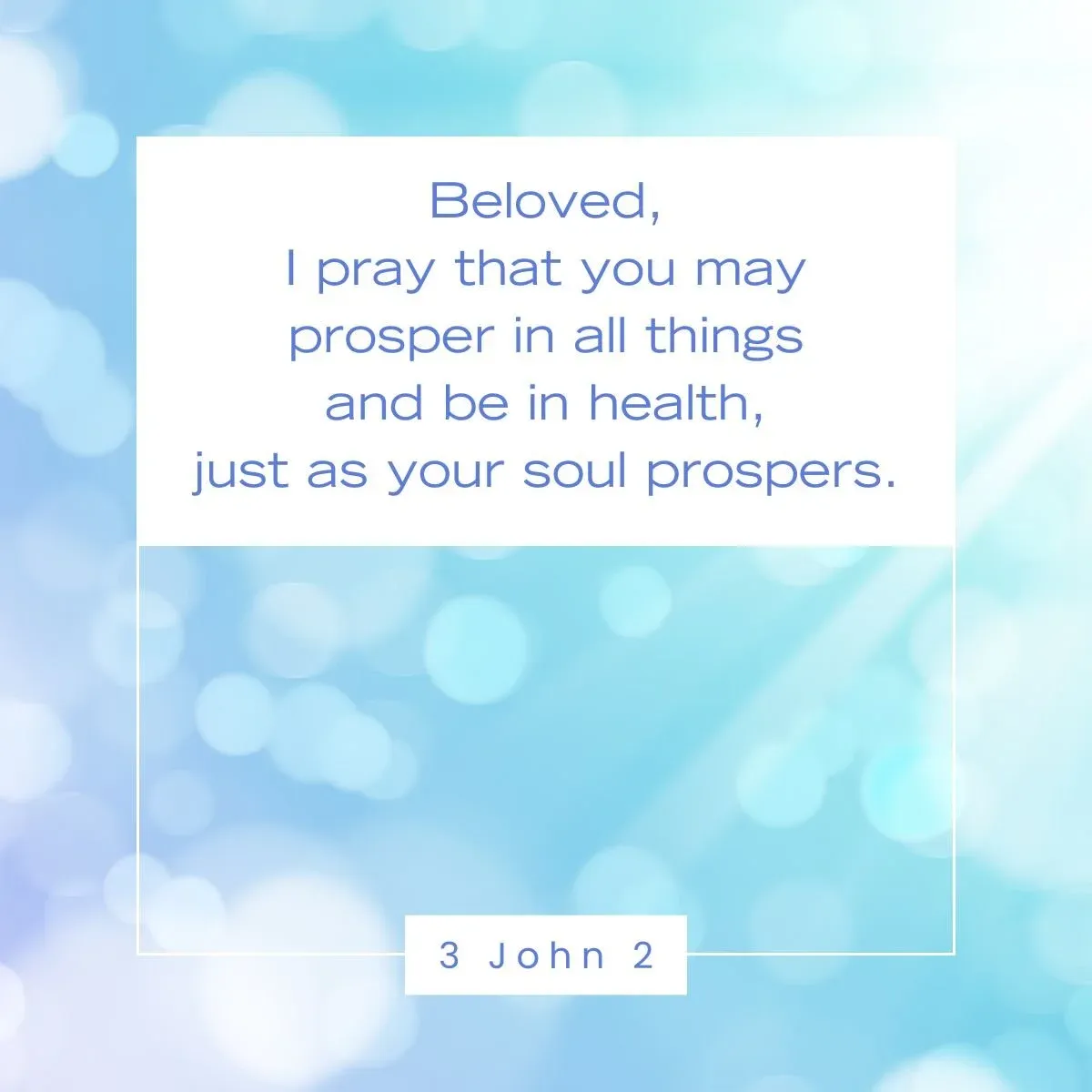 3 John 2 Bible verse