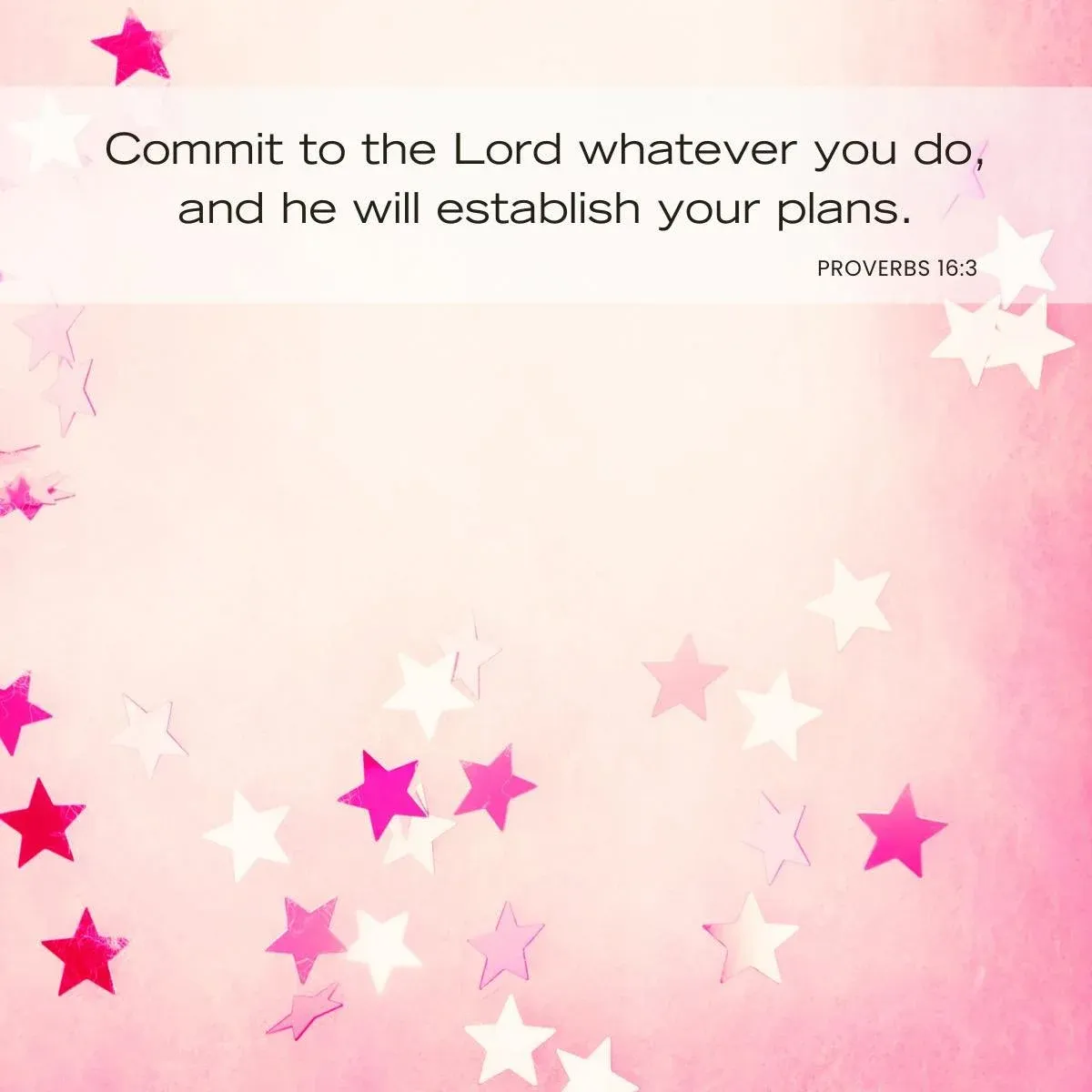 Proverbs 16:3 Bible verse about accomplishments
