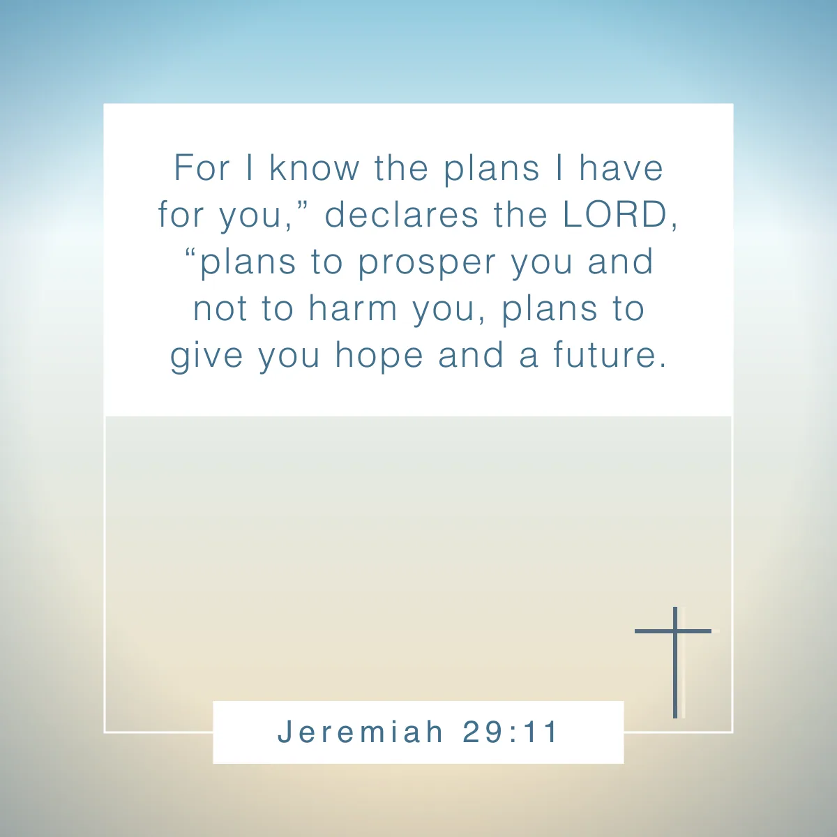 Jeremiah 29:11 Bible verse about adventure