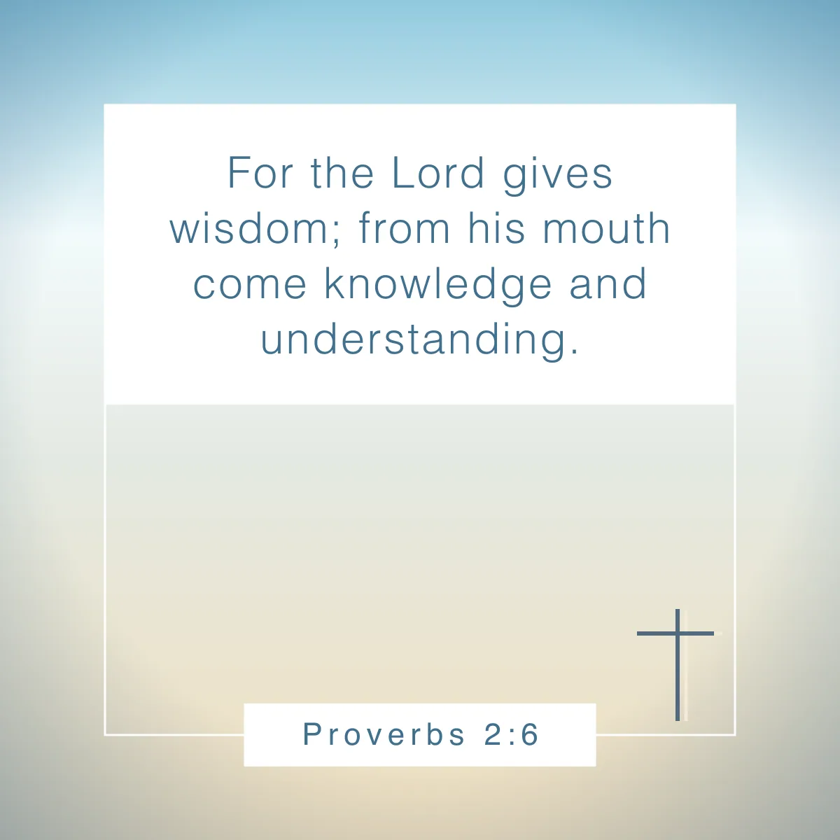 Proverbs 2:6 Bible verse about being prepared