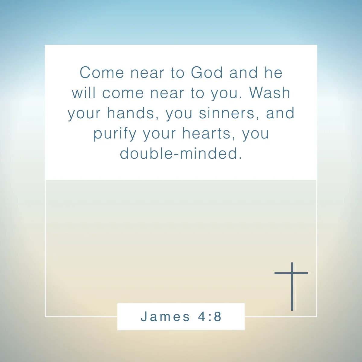 James 4:8 Bible verse about brokenness