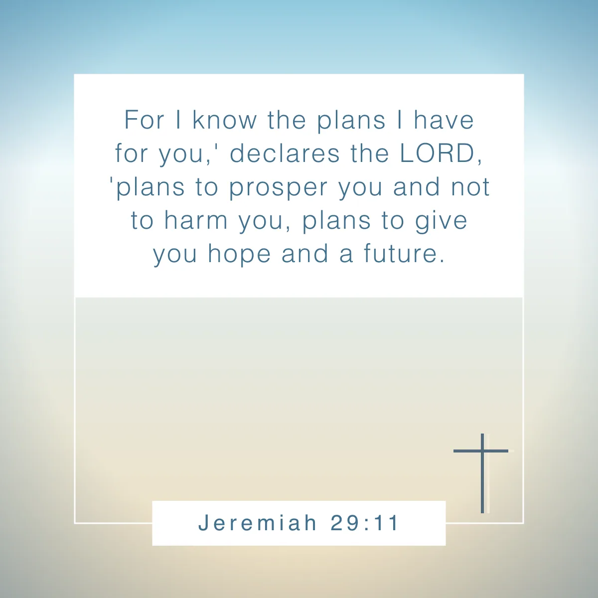 Jeremiah 29:11 Bible verse about brokenness