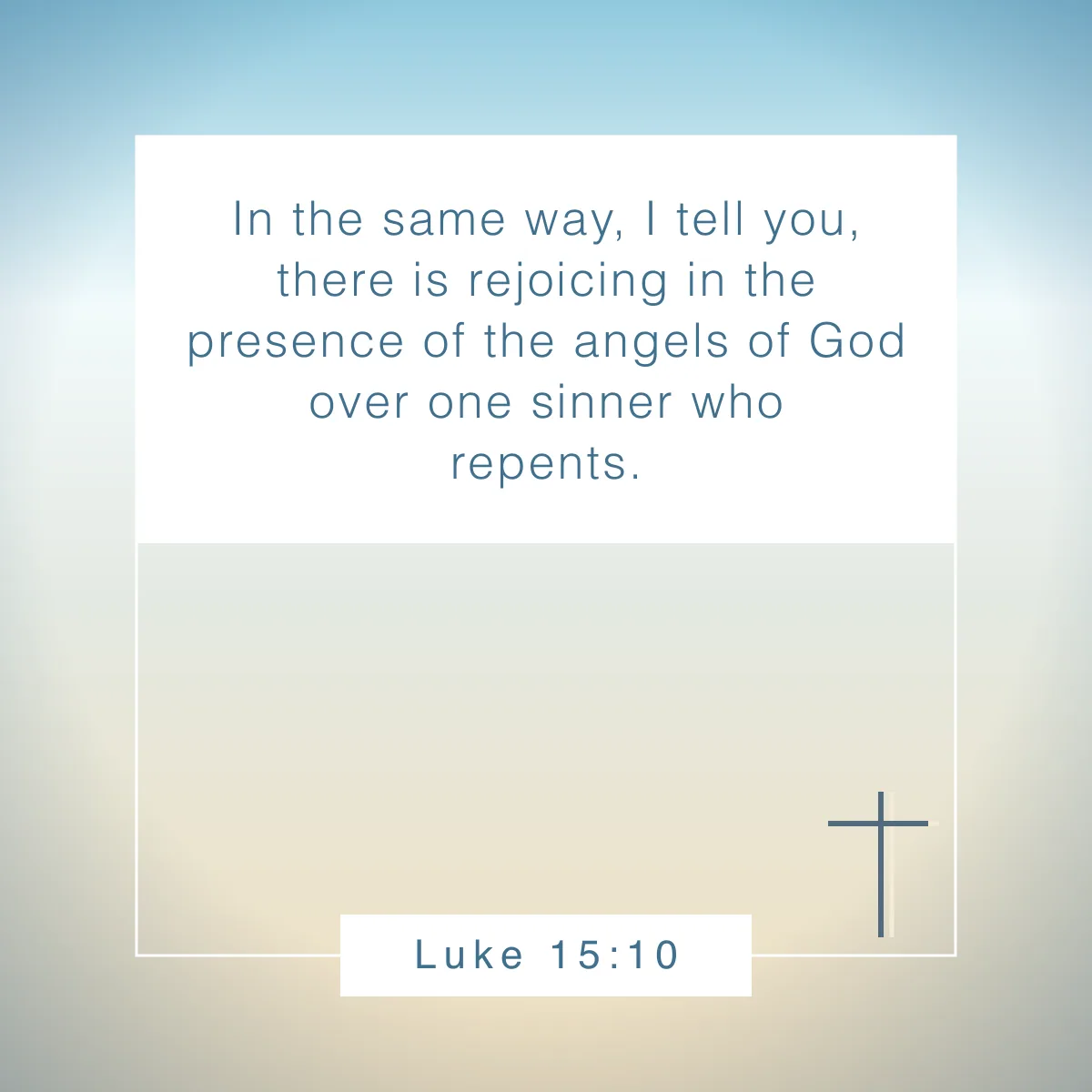 Luke 15:10 Bible verse about celebrating