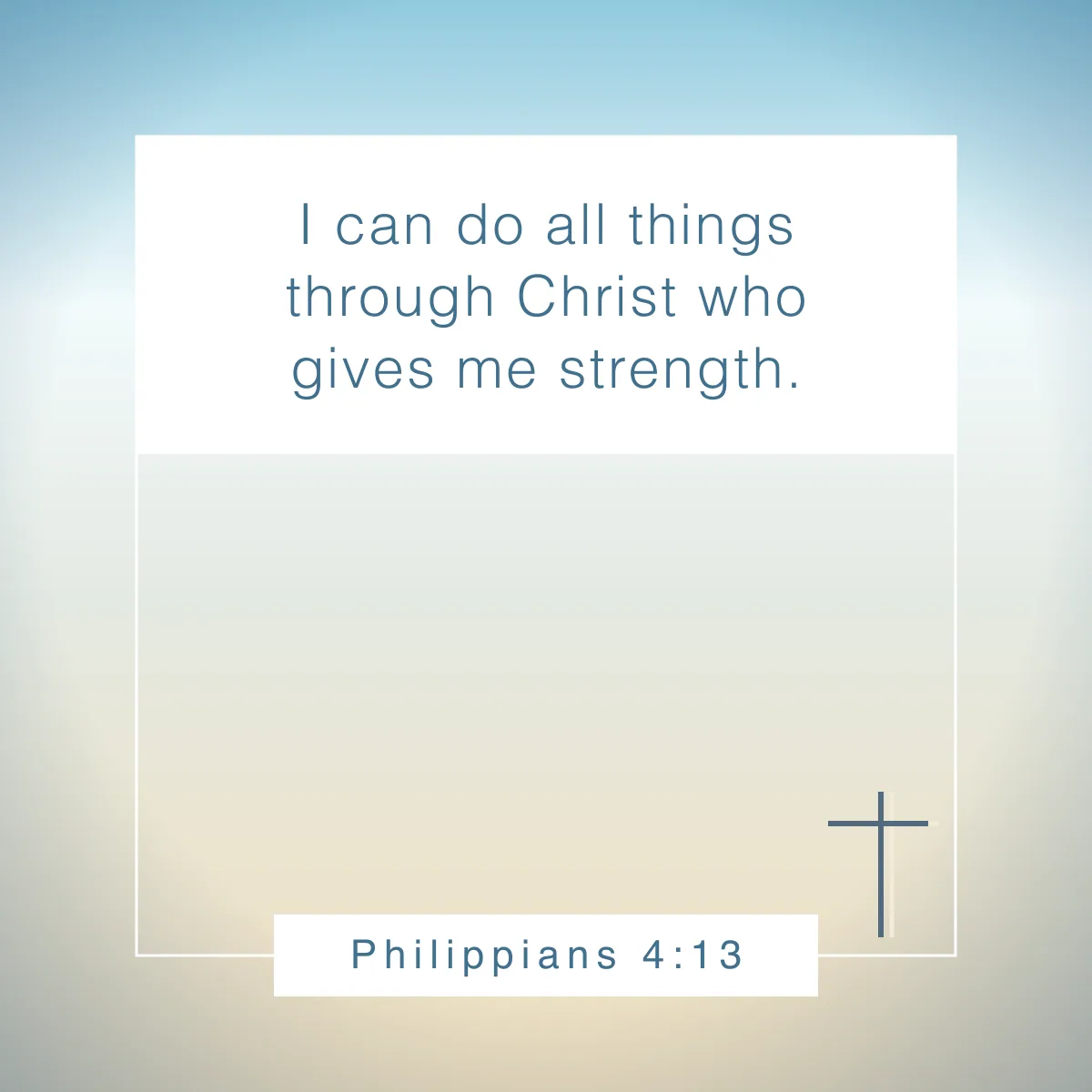 Philippians 4:13 Bible verse about change