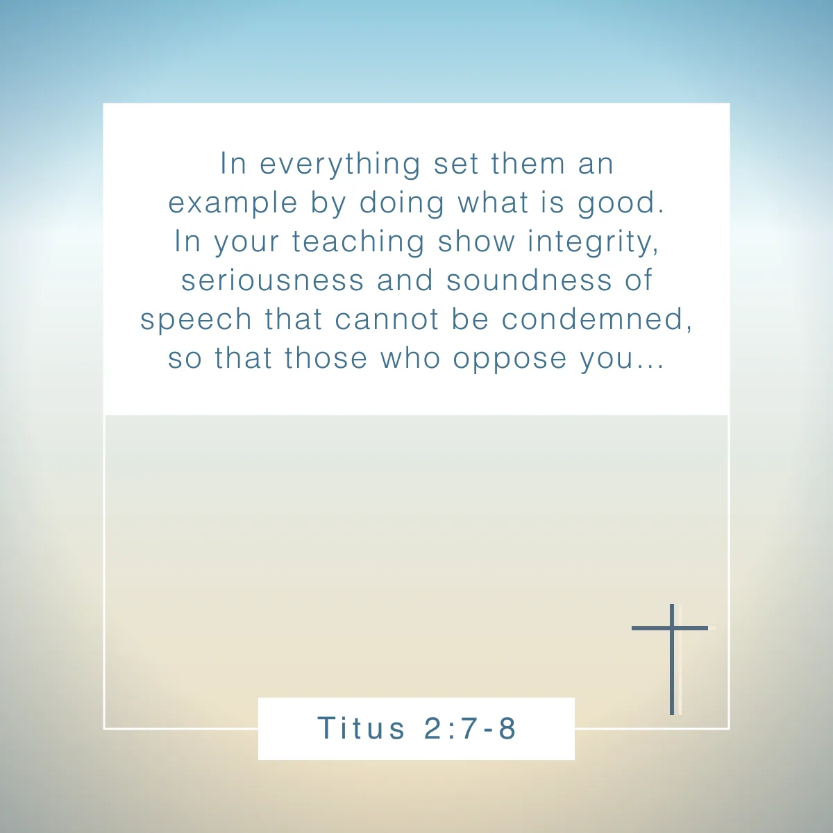 Titus 2:7-8 Bible verse about character