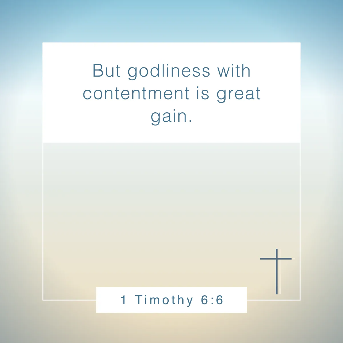1 Timothy 6:6 Bible verse about envy