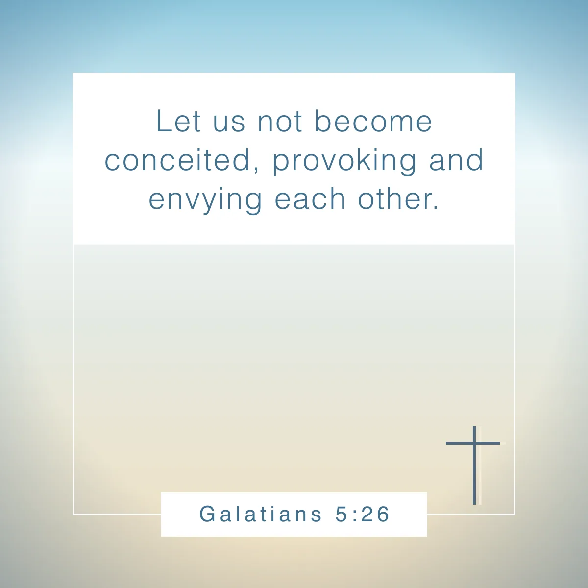 Galatians 5:26 Bible verse about envy