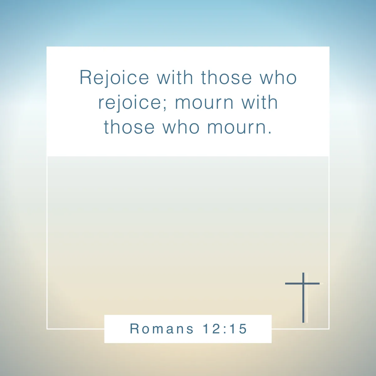 Romans 12:15 Bible verse about envy