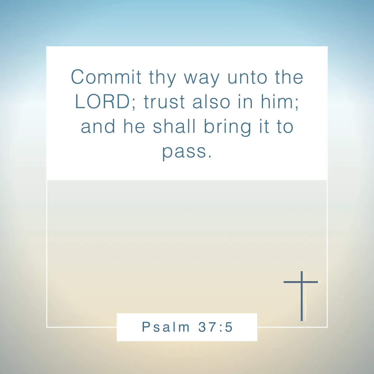 Psalm 37:5 Bible verse about faith