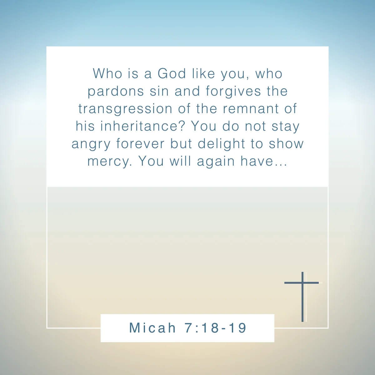 Micah 7:18-19 Bible verse about forgiveness