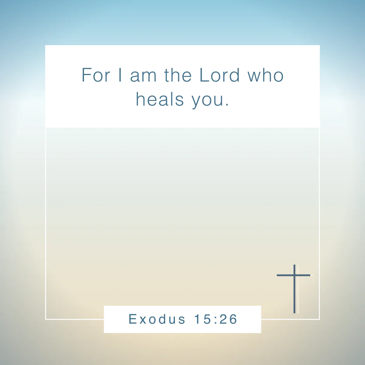 Exodus 15:26 Bible verse about holistic healing