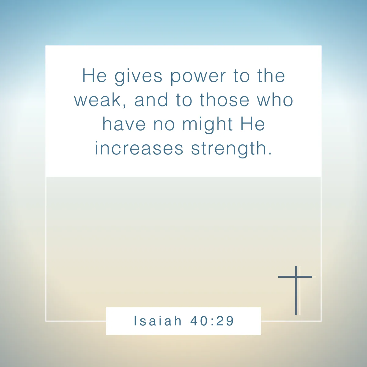 Isaiah 40:29 Bible verse about holistic healing