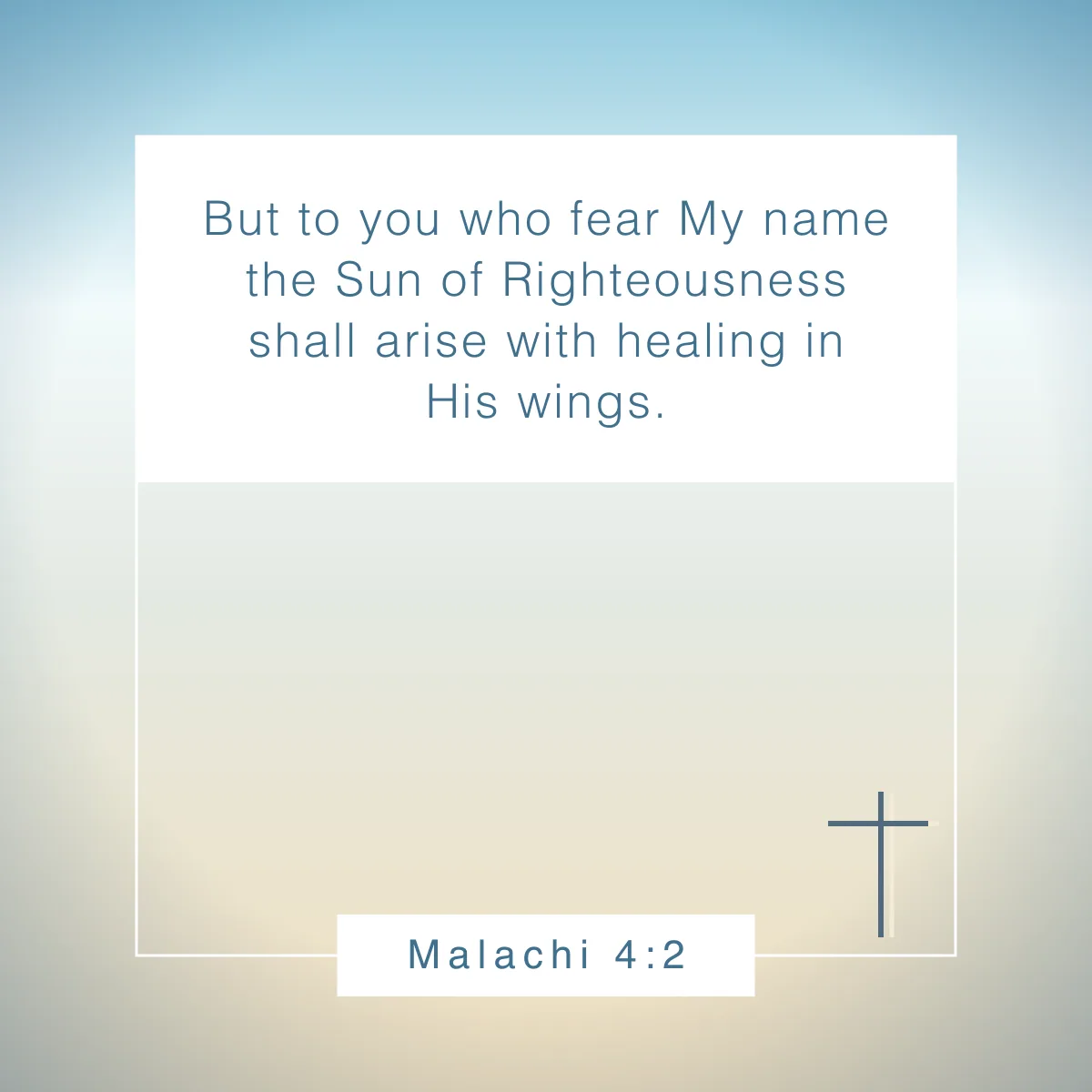 Malachi 4:2 Bible verse about holistic healing