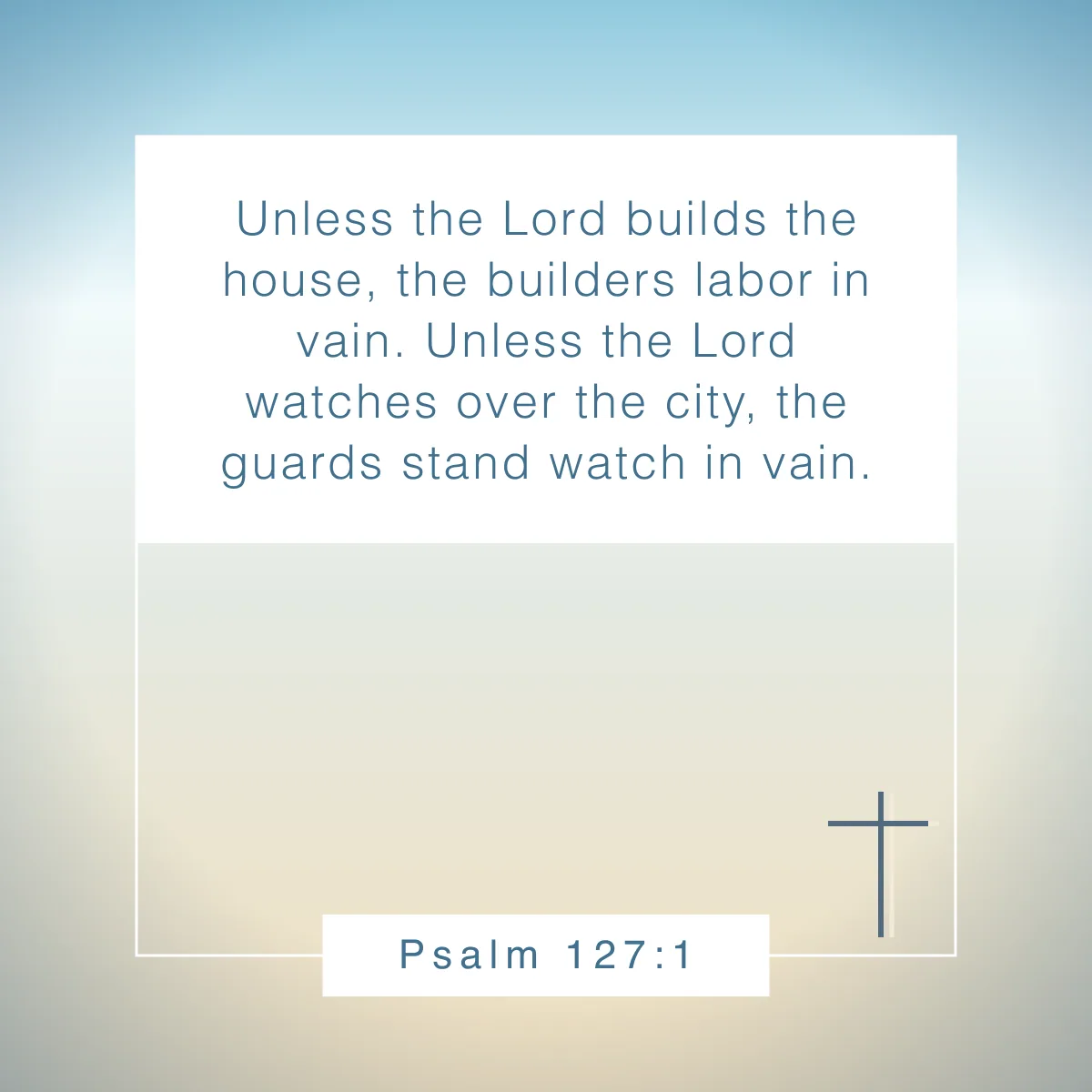 Psalm 127:1 Bible verse about home