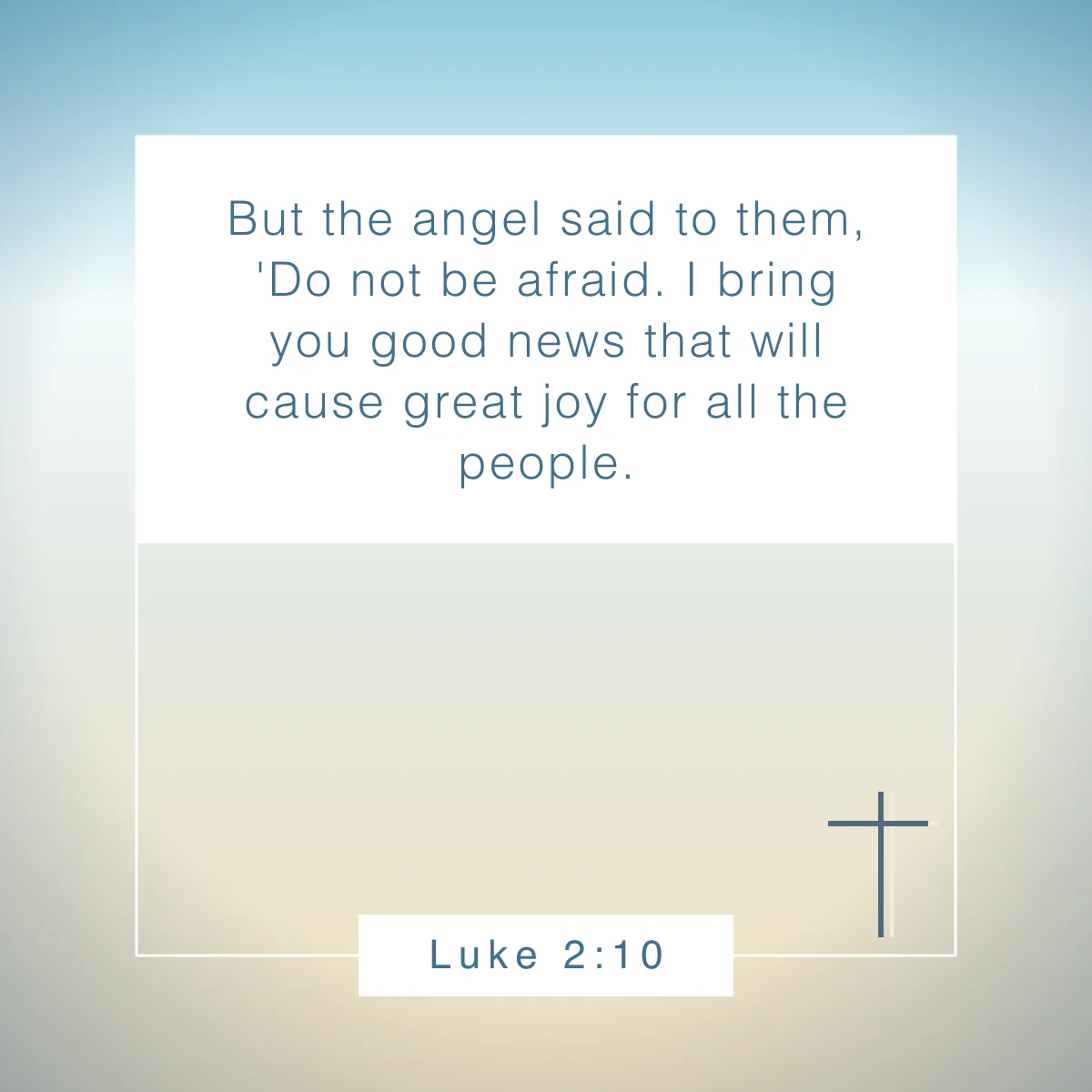 Luke 2:10 Bible verse about joy