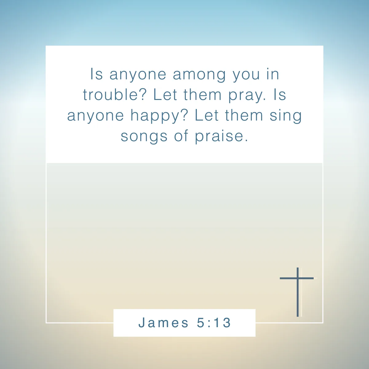 James 5:13 Bible verse about music
