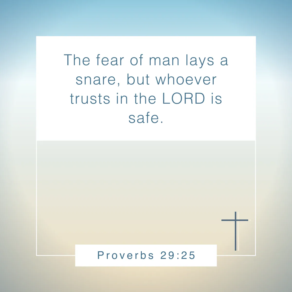 What does the Bible say about people pleasing? Proverbs 29:25 on the fear of man