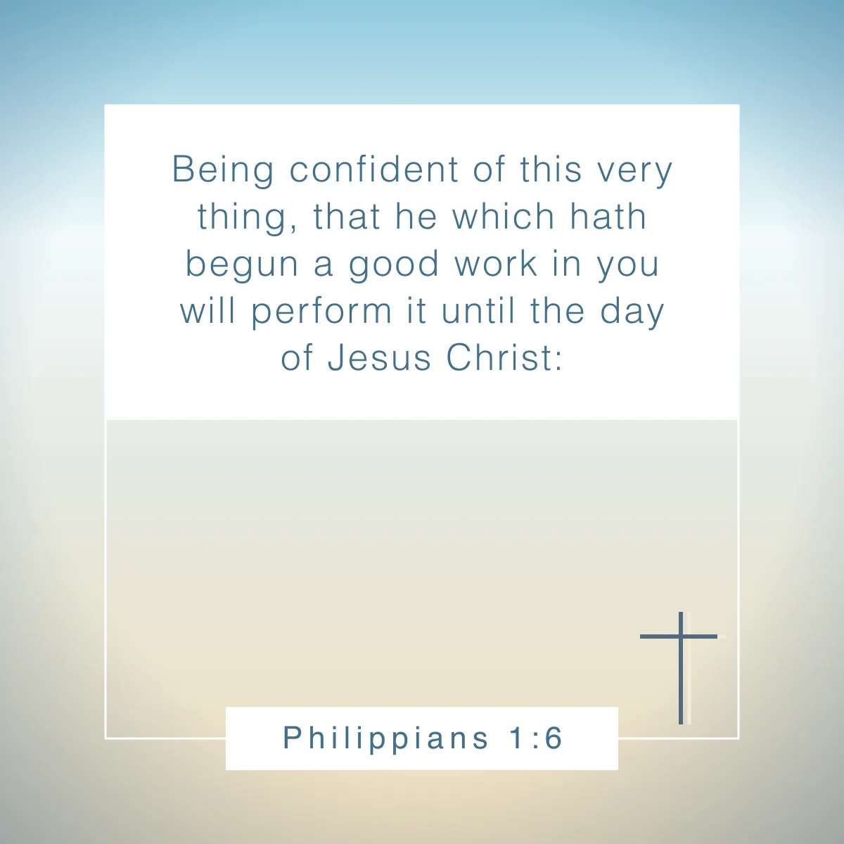 Philippians 1:6 Bible verse about restoration