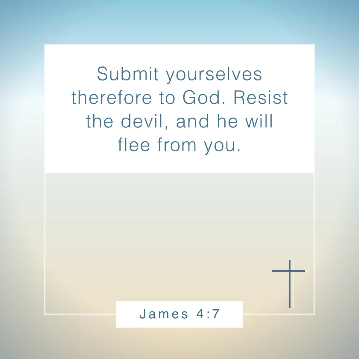 James 4:7 Bible verse about setting boundaries