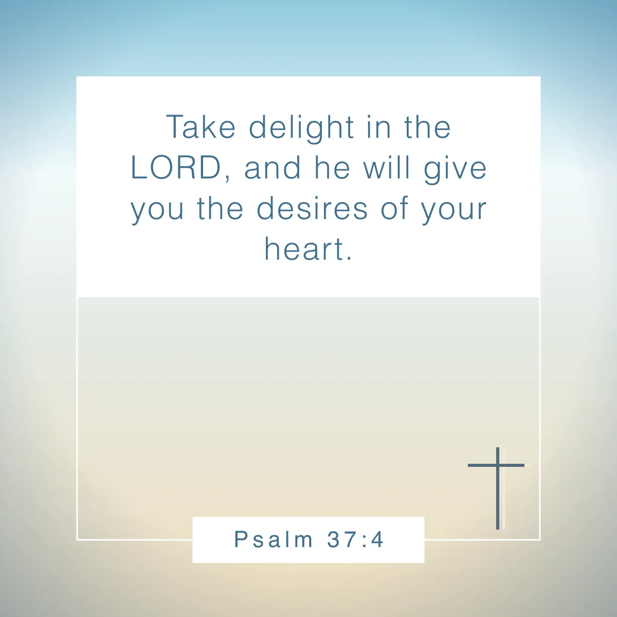 Psalm 37:4 Bible verse about setting goals