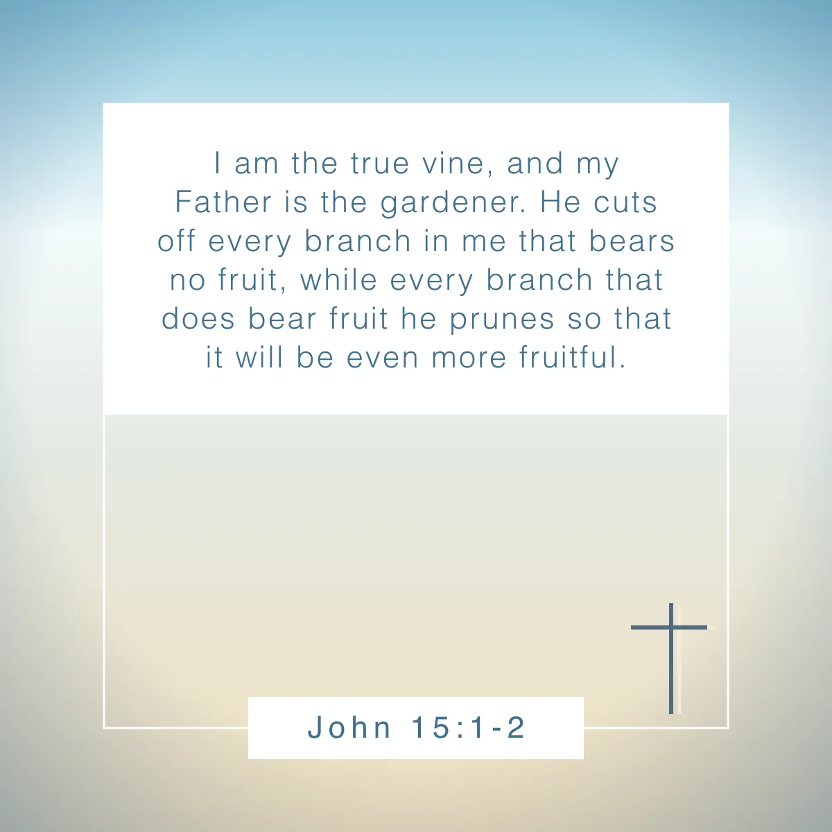 John 15:1-2 Bible verse about spring