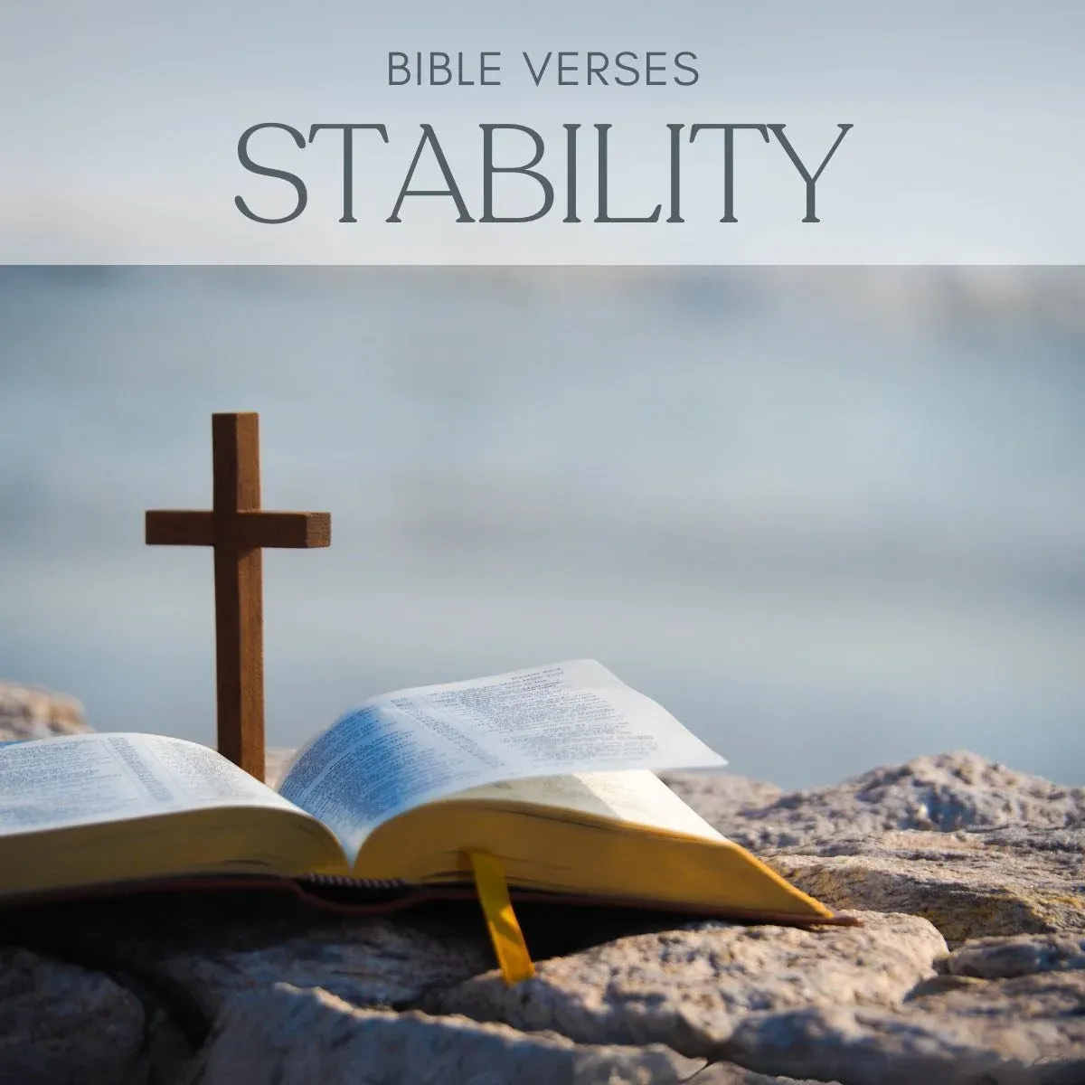 25 Bible Verses About Stability
