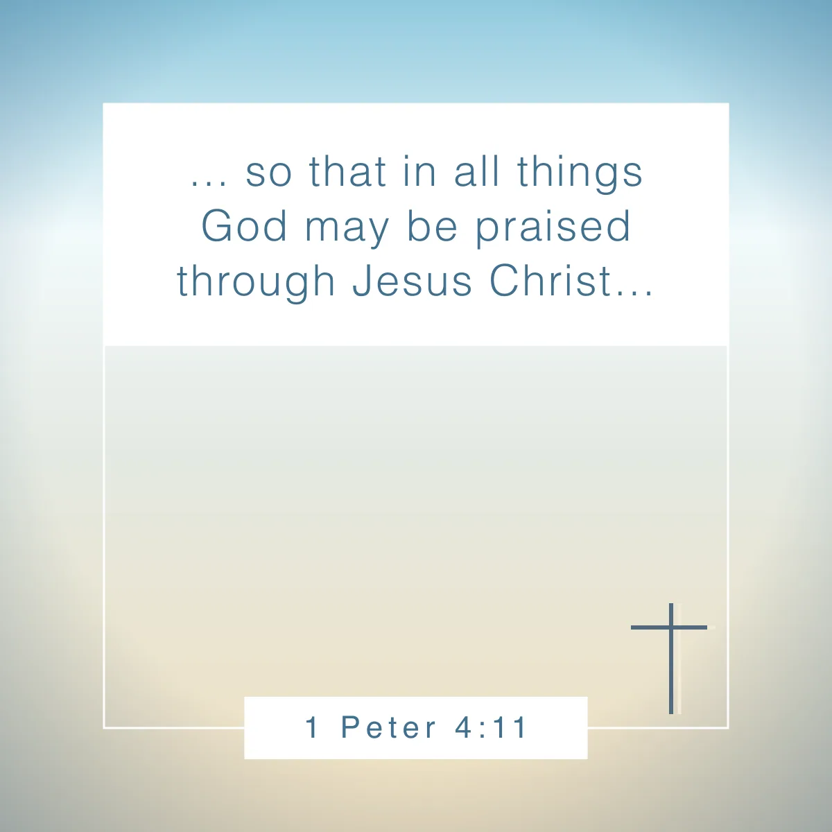 1 Peter 4:11 Bible verse about strength