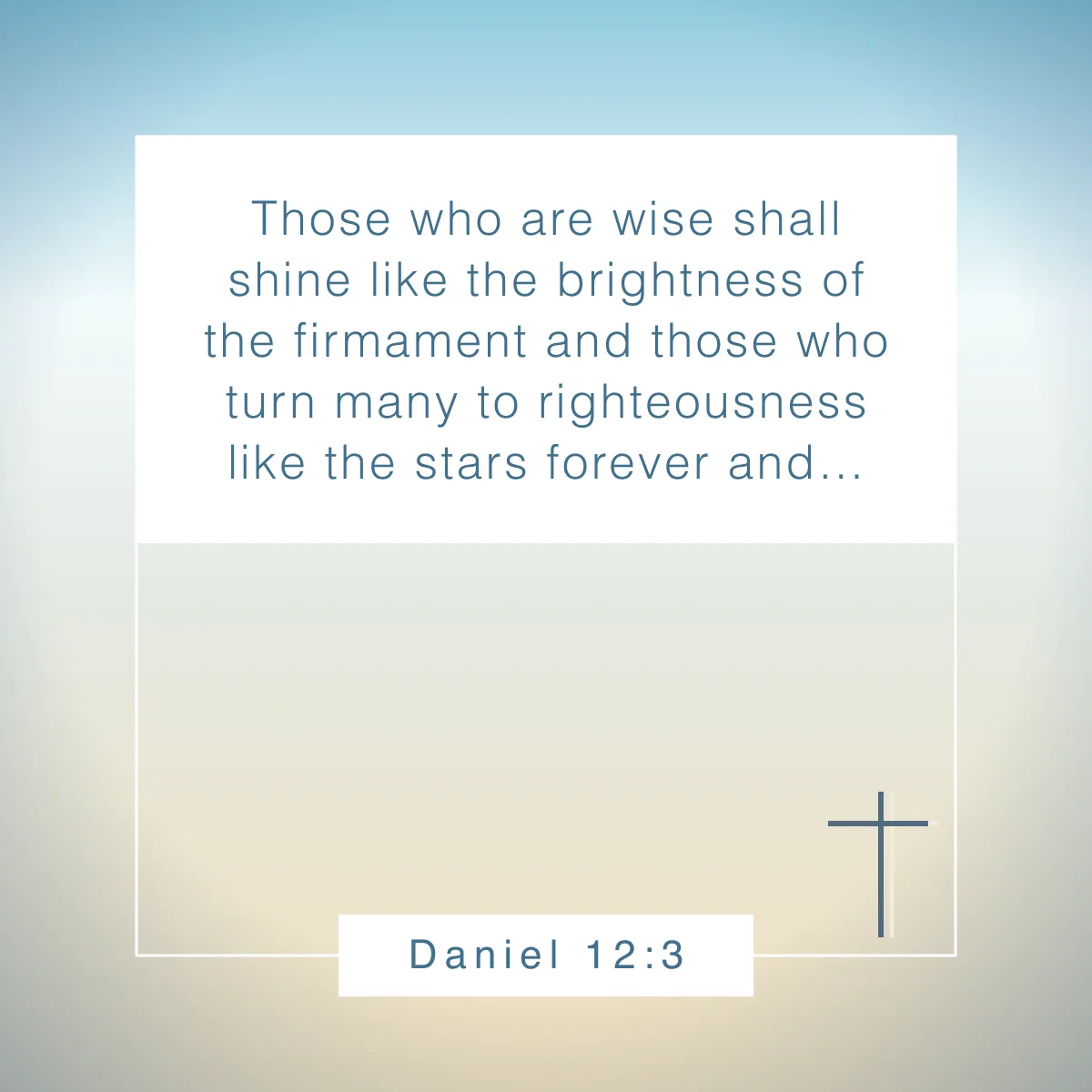 Daniel 12:3 Bible verse about the stars