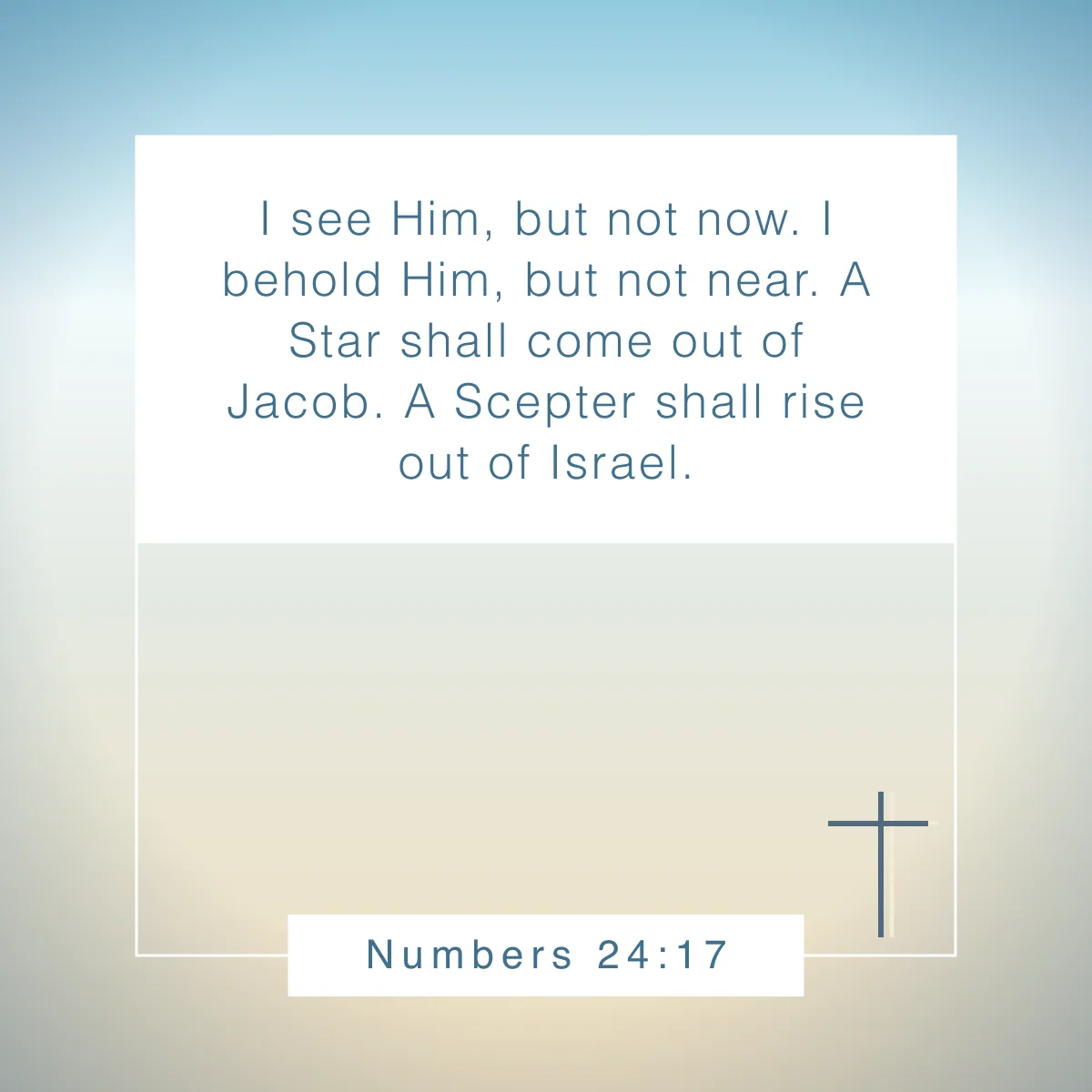 Numbers 24:17 Bible verse about the stars