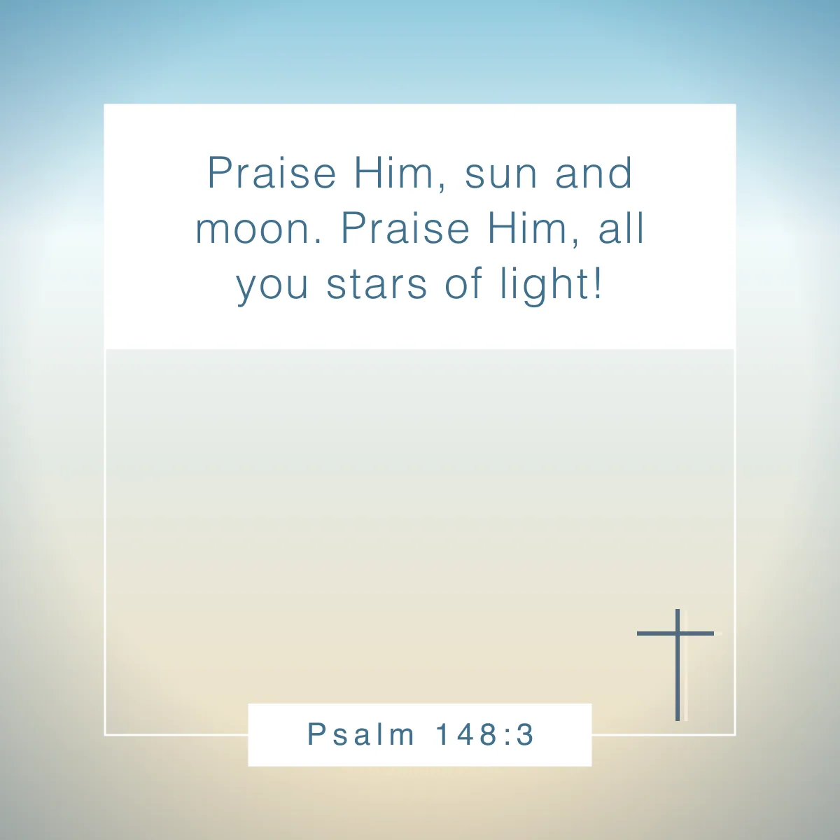 Psalm 148:3 Bible verse about the stars
