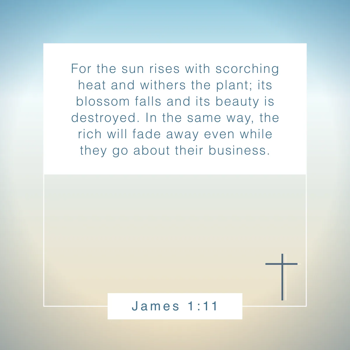 James 1:11 Bible verse about the sun