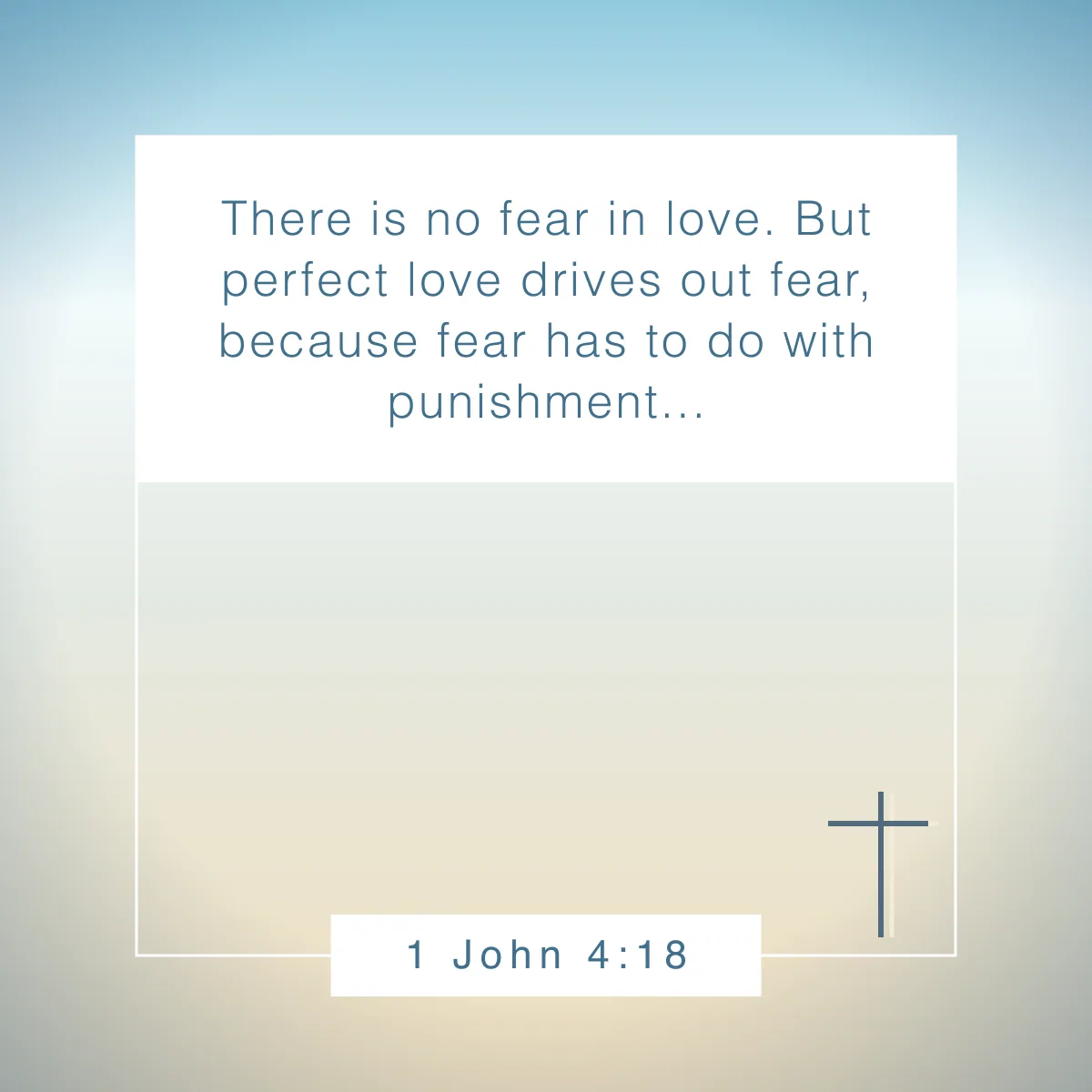 1 John 4:18 Bible verse for engagement