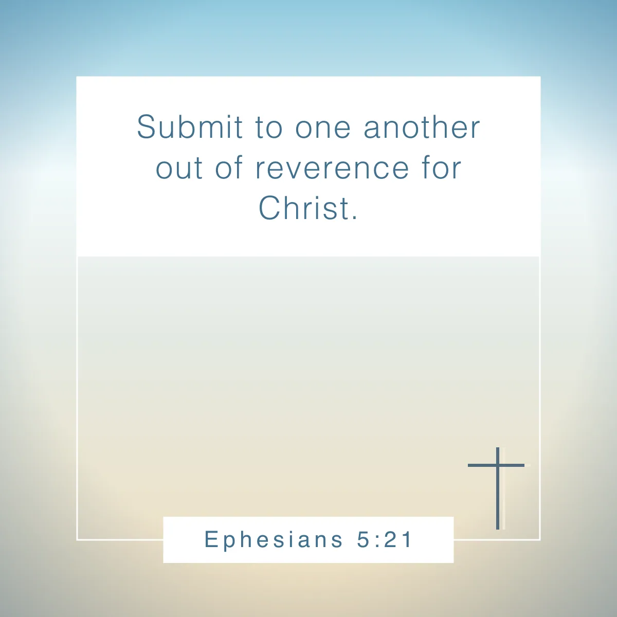 Ephesians 5:21 Bible verse for engagement