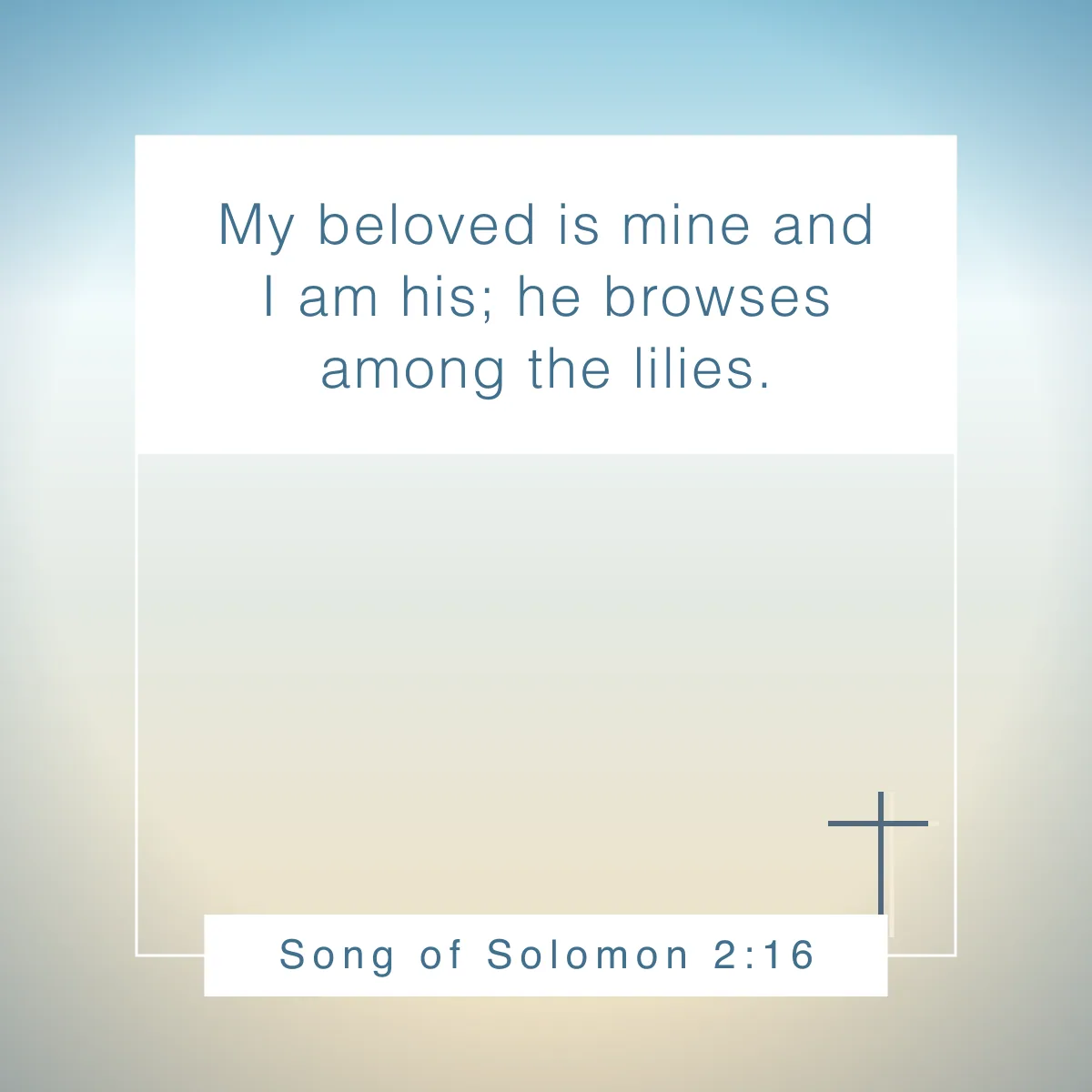 Song of Solomon 2:16 Bible verse for engagement