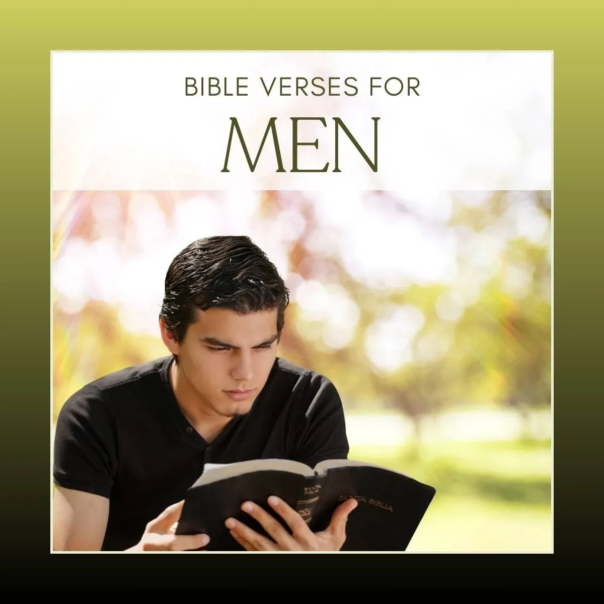 Top 20 Empowering Bible Verses for Men to Strengthen Faith and Inspire Daily Life