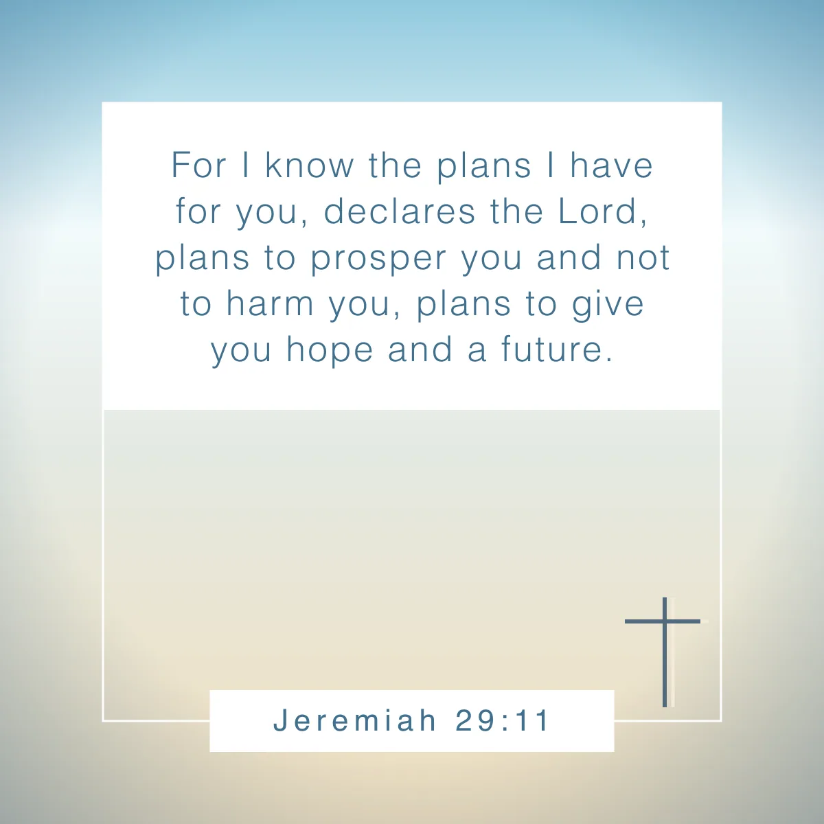 Jeremiah 29:11 Bible verse for retirement