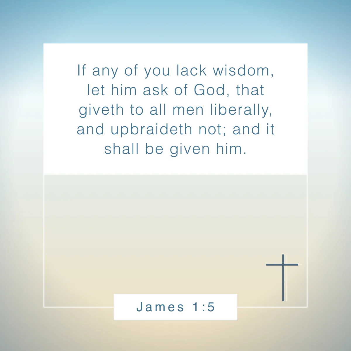 James 1:5 Bible verse for young Christian women