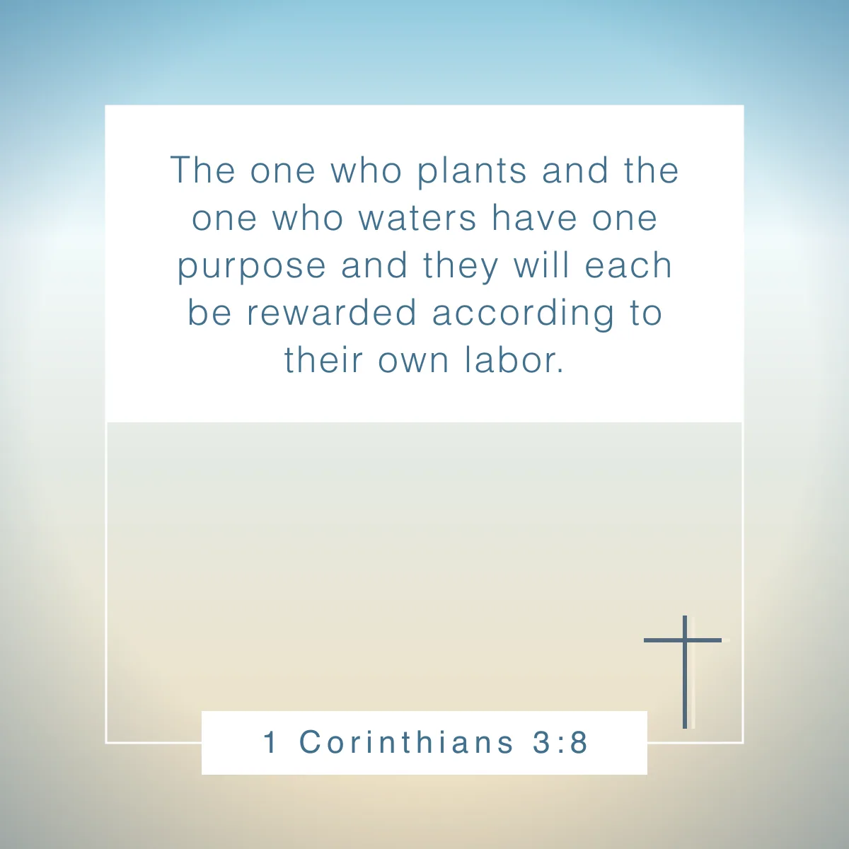 1 Corinthians 3:8 Bible verse on legacy