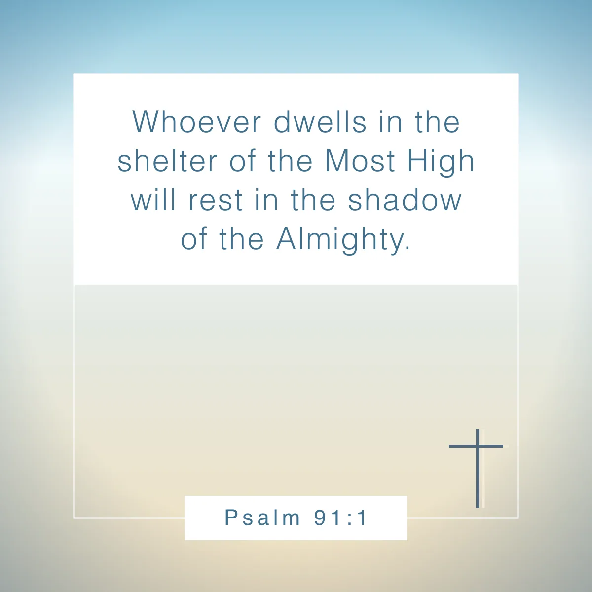 Psalm 91:1 Bible verse to read before bed