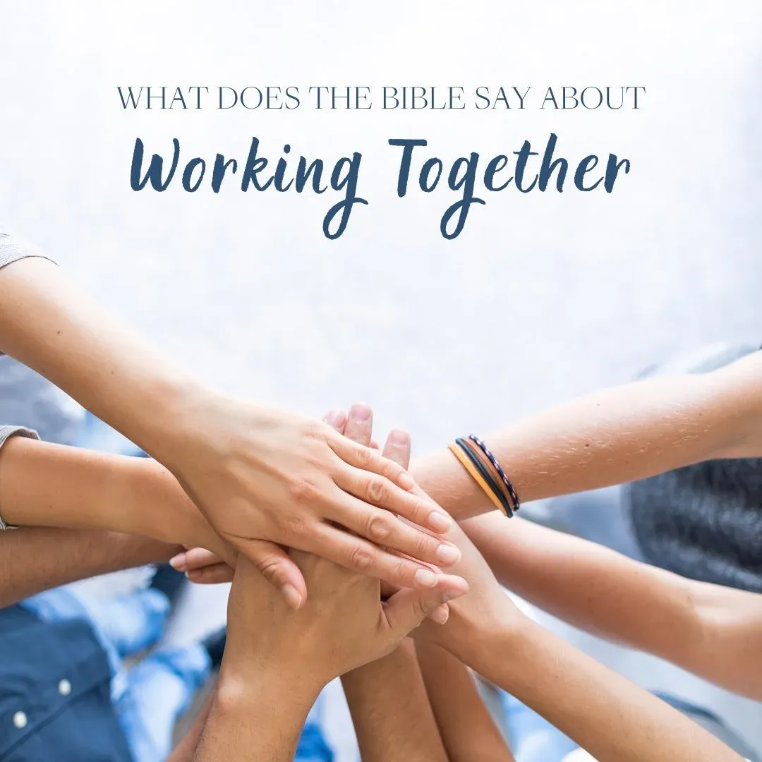 What Does The Bible Say About Working Together?