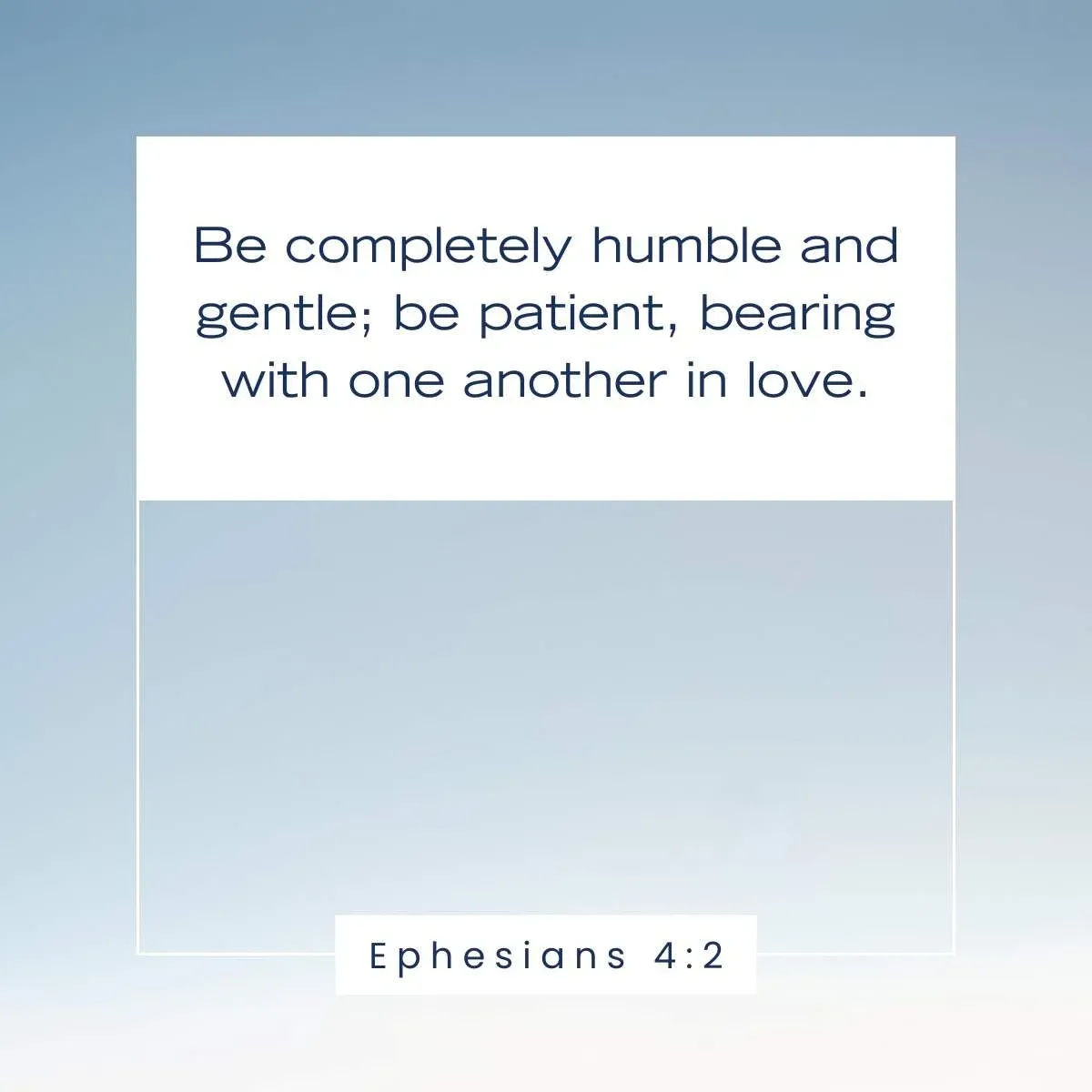 Ephesians 4:2 Bible verse about gratitude for friends