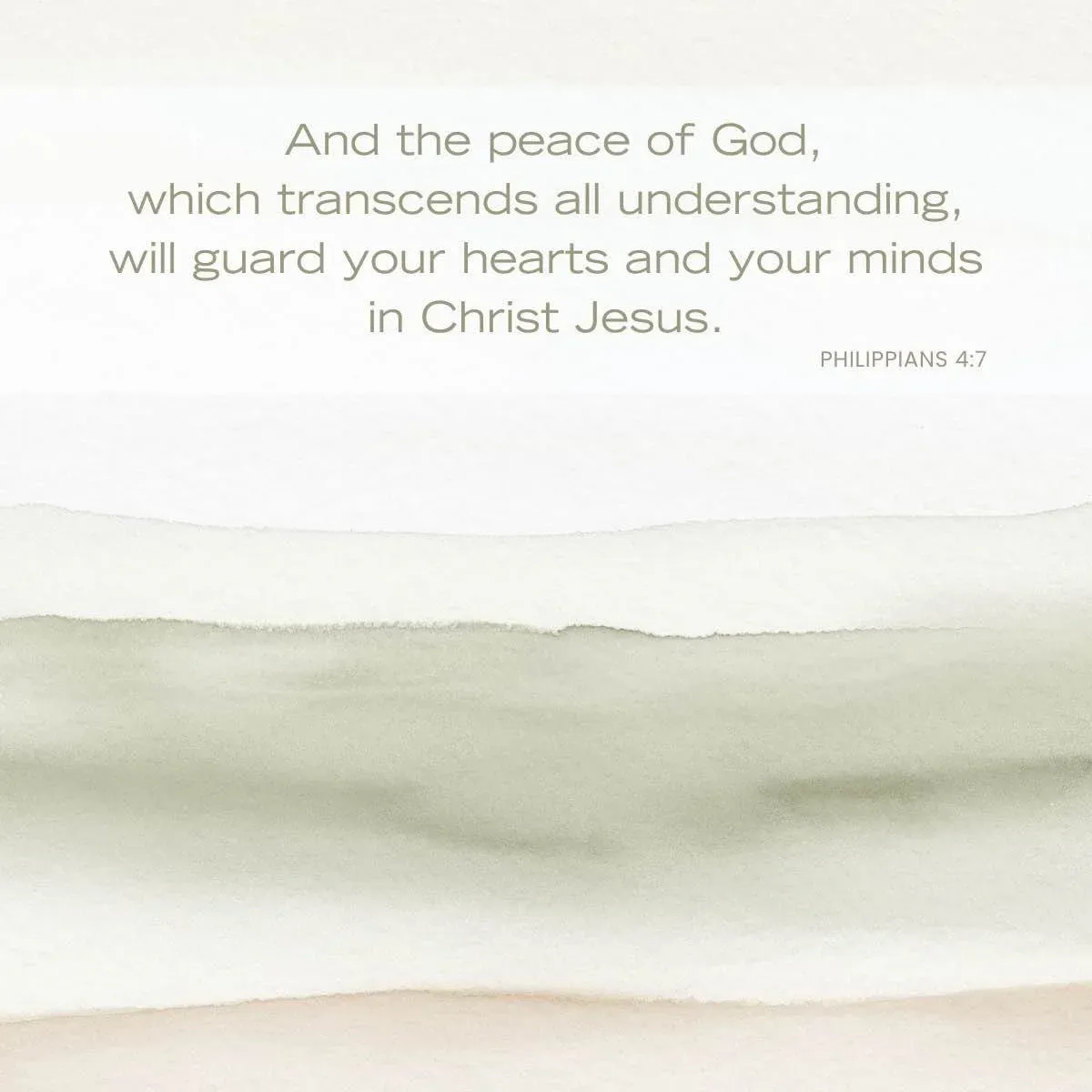Philippians 4:7 - Serenity Bible verse