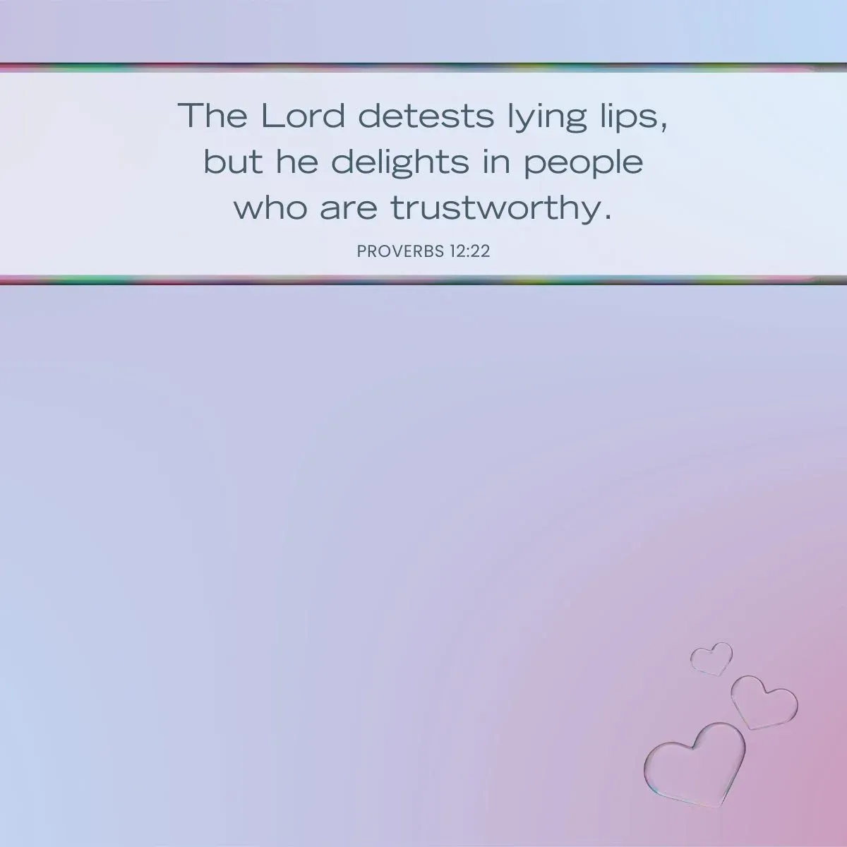Proverbs 12:22 Bible verse about the Lord detests lying lips