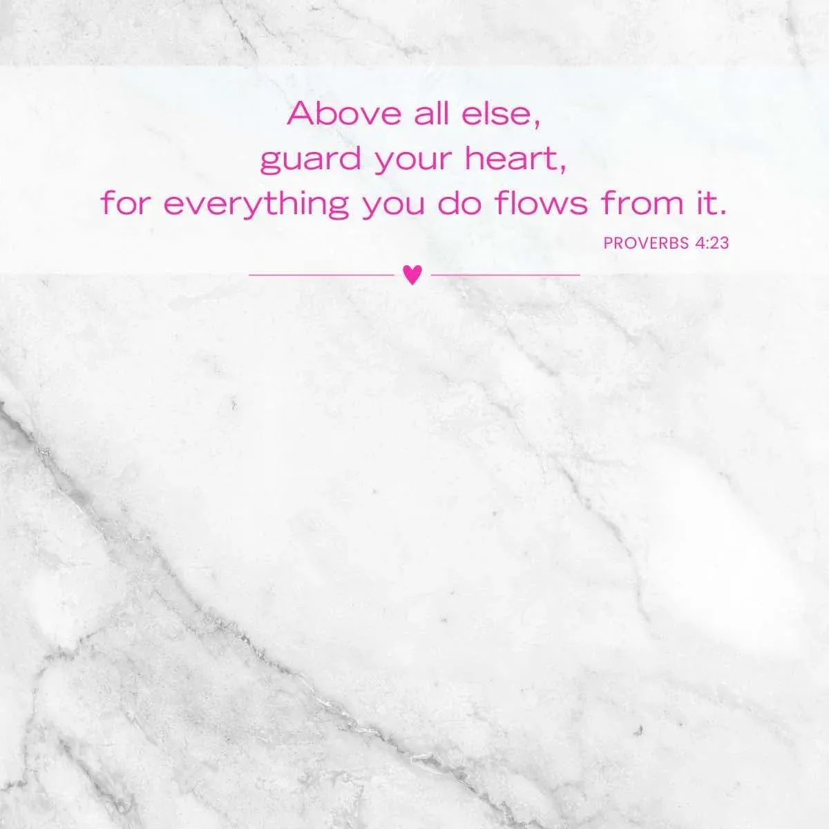 Proverbs 4:23 Guard your heart