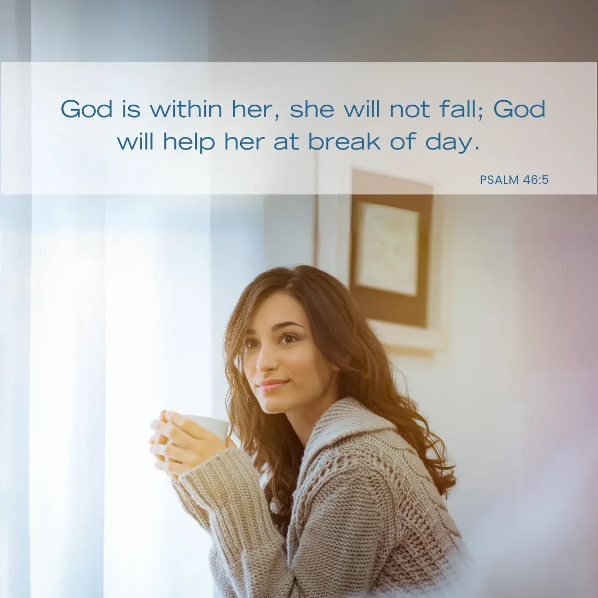 Psalm 46:5 confidence Bible verse