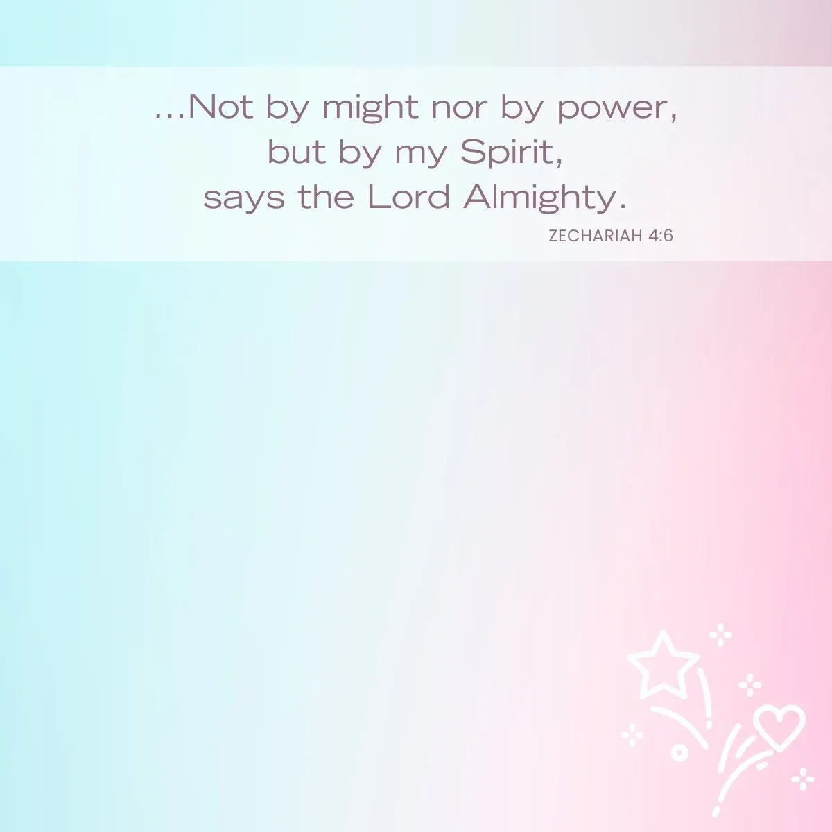 Zechariah 4:6 - Bible verse about attitude